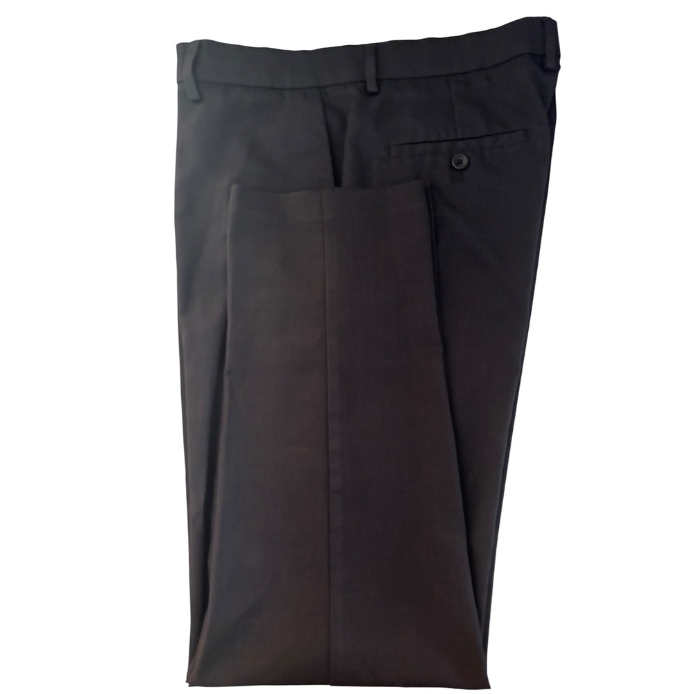 Louis Raphael Slim Fit Dress Pants Mens 34x30 Black Stretch Excellent